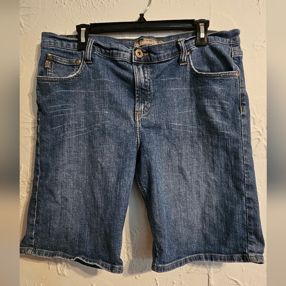 Z Cavaricci Authentic Emboridered Jean Shorts